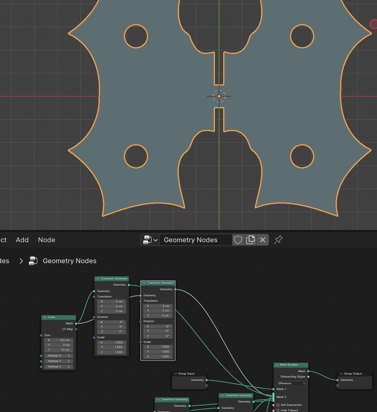 Shape After Boolean